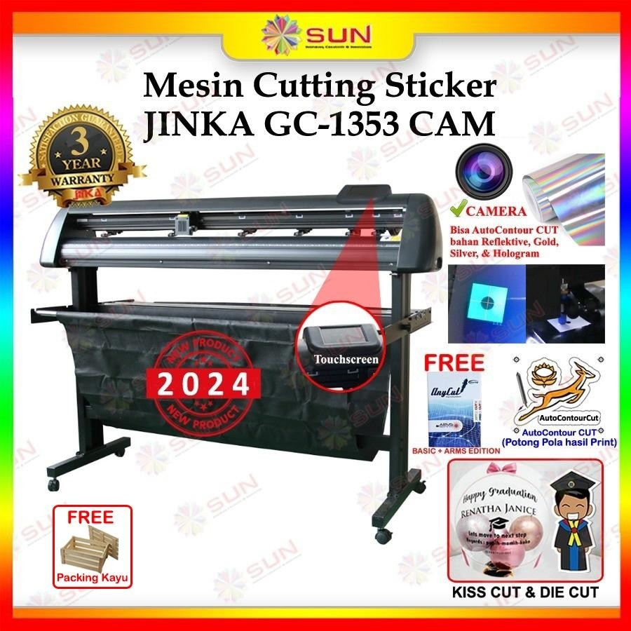 Jual Mesin Cutting Sticker Jinka Gc Pro 1353 Cam Touch Screen Auto ...