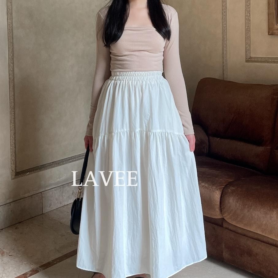 Jual Lavee Polly Skirt Rok Maxi Panjang Parasut Basic Maxi Skirt ...