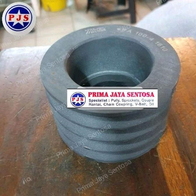 Jual PULLEY PULI MARTIN SPA 100 X 4 JALUR WITH TAPERLOCK BUSH 1610 ( 4 ...