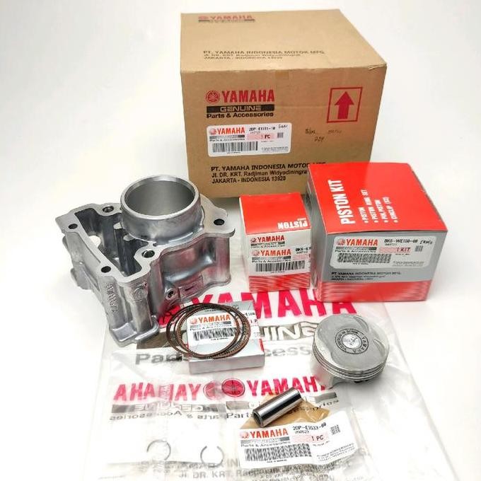 Jual BLOK SEHER + PISTON KIT R15 V3. MT15. VIXION R 155 NMAX. AEROX 155 ...