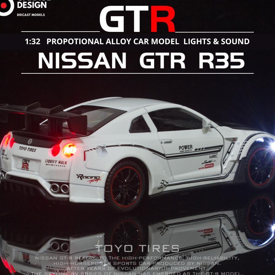 Jual Miniatur Diecast Mobil Nissan Gtr Diecast 132 Miniatur Mobil ...