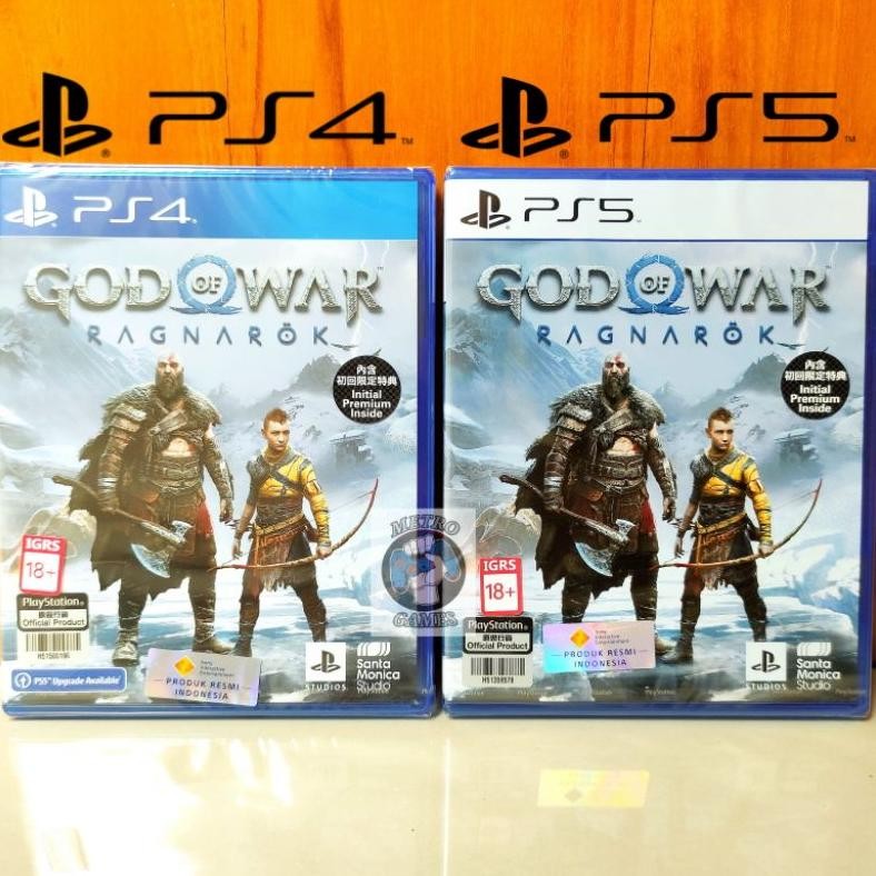 Jual NEW God of War Ragnarok PS4 PS5 Kaset God of War Ragnark Original ...