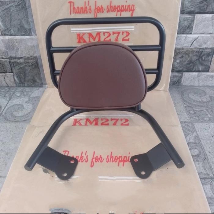Jual Back Rack Yamaha Grand Filano Fazzio Honda Scoopy Genio+Tas ...