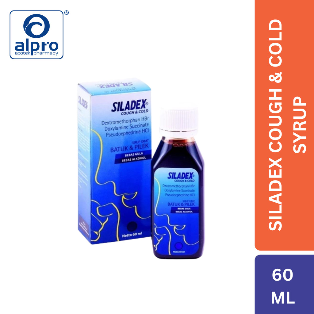 Jual Siladex Cough & Cold Syrup 60Ml | Shopee Indonesia
