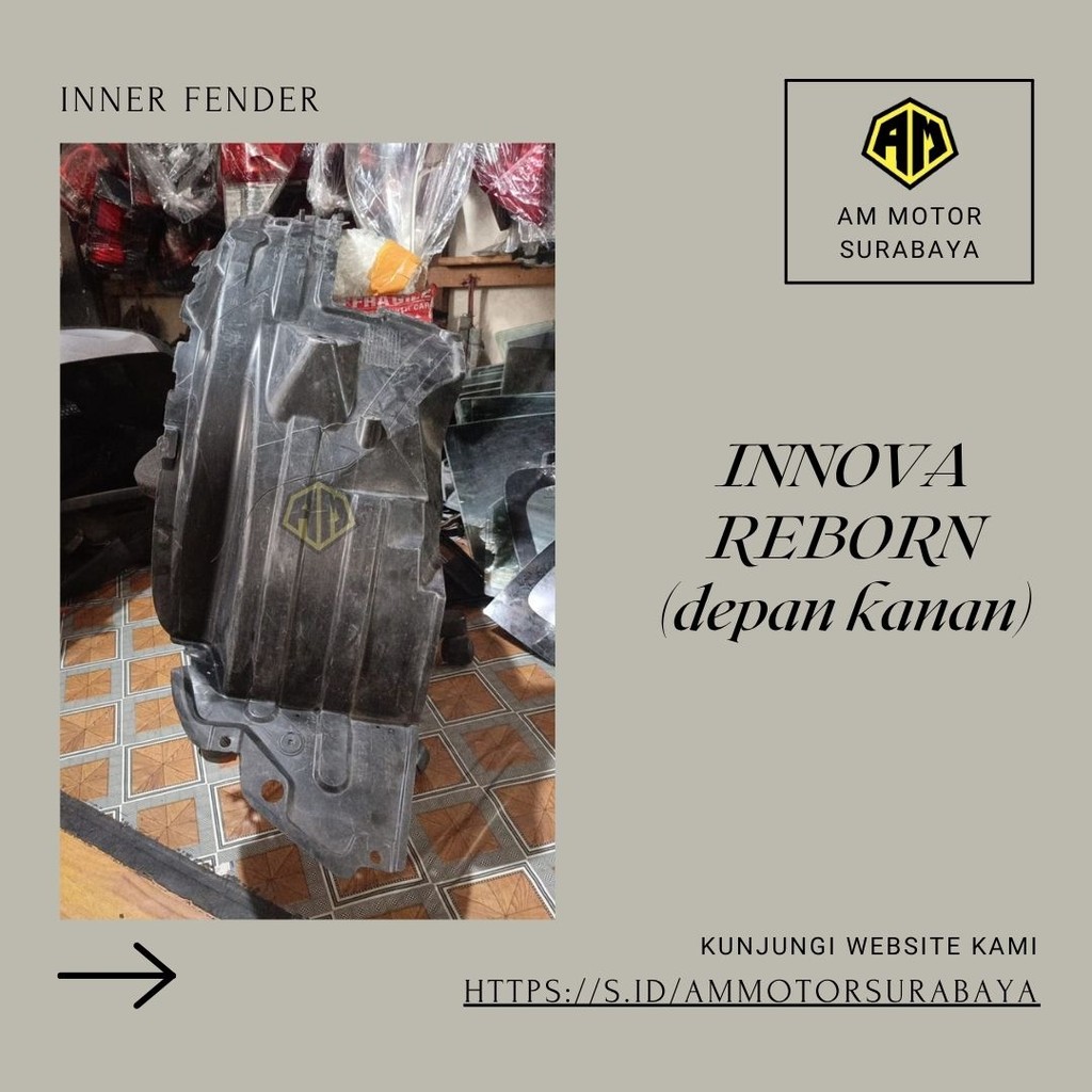 Jual Inner Fender INNOVA REBORN (depan kanan) | Shopee Indonesia