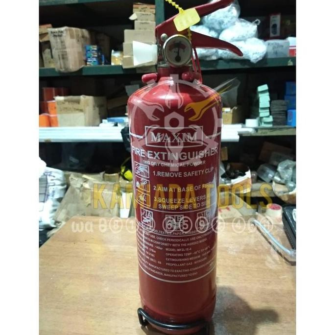 Jual Racun Api/ Apar/ Fire Extinguisher 1Kg Dry Powder Maxim New Stok ...