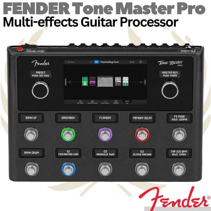 Jual FENDER TONE MASTER PRO MULTI-EFFECTS GUITAR PROCESSOR | EFEK GITAR ...
