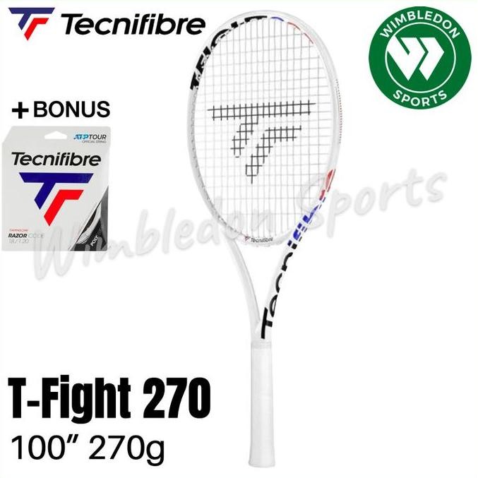 Jual Bst Ready Raket Tenis Technifibre Tfight Iso 270 / Raket ...