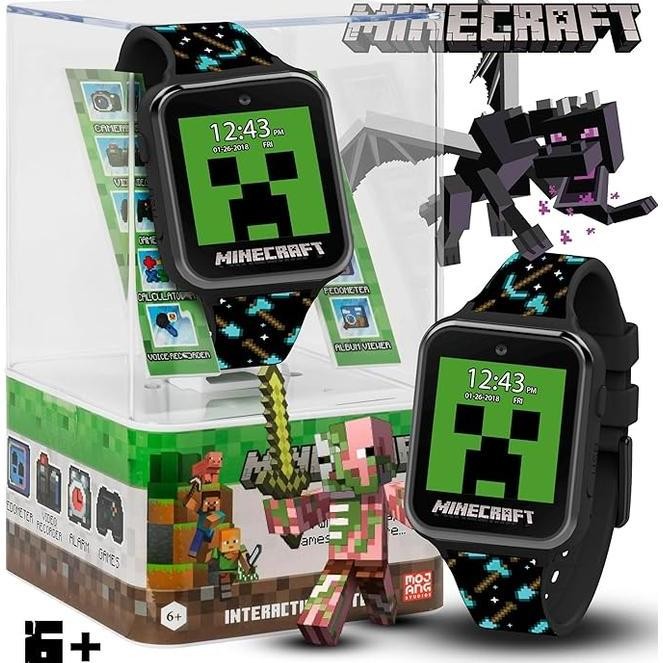 Jual Jam Tangan Digital Anak Interactive Watch Minecraft Touchscreen ...