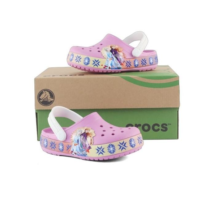 Jual Jual Crocs Anak Fun Lab Frozen 2 Include Box | Shopee Indonesia