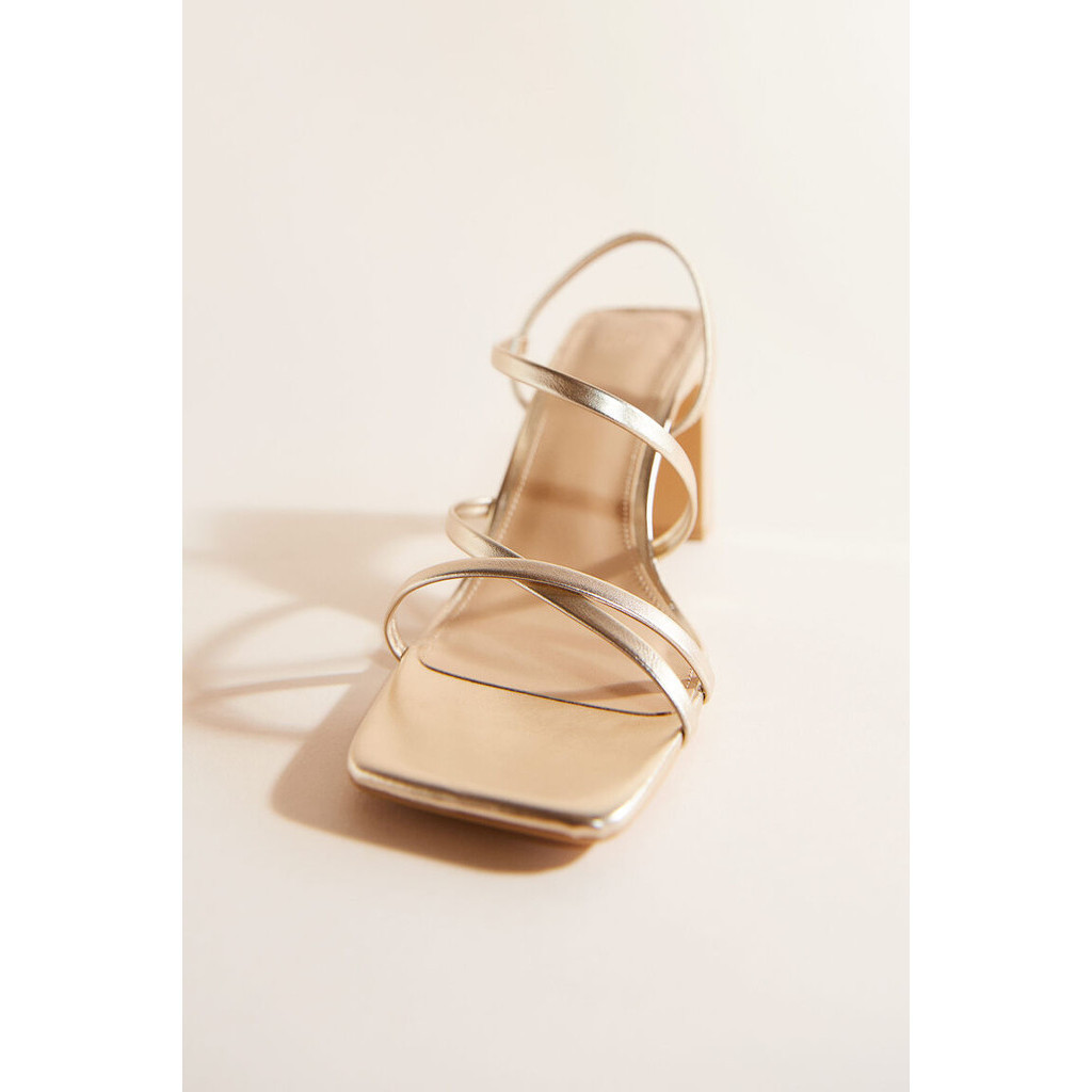 Jual H&M Wanita Block-heeled sandals 1219444_5 Shopee Indonesia