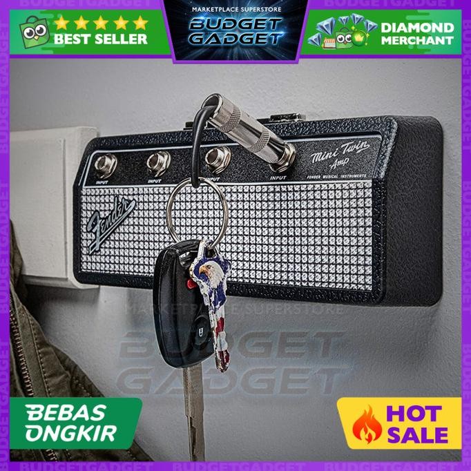 Jual FENDER JACK RACK GITAR GANTUNGAN KUNCI AMPLIFIER KEY RACK GUITAR ...