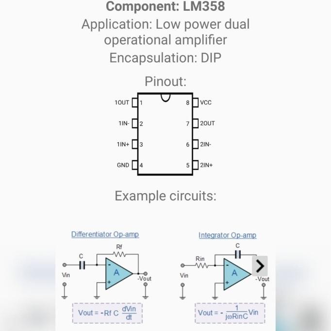 Jual ic LM358 Dip 8 Pin LM358N LM358P Dual Op Amp putr4n Buru Order ...