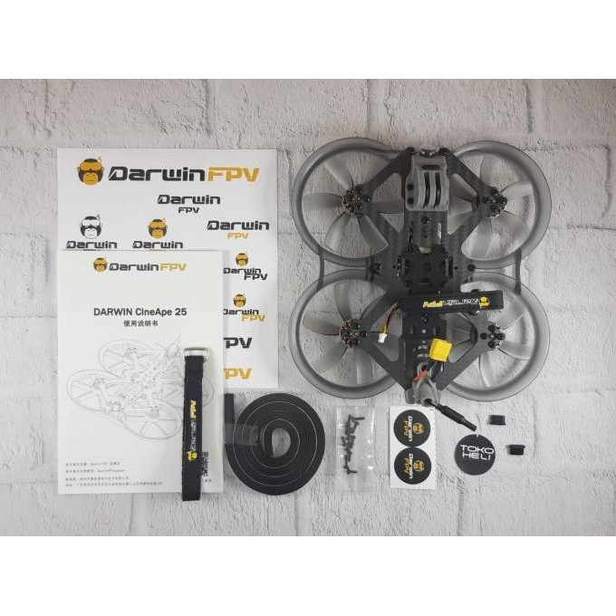 Jual Darwinfpv Cineape 25 Analog Cinematic Whoop Fpv Drone Pnp No Rx ...