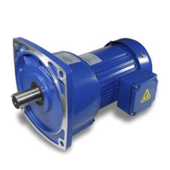 Transmissiemotor, elektromotor, wisselstroom, 90 W, 220 V, eenfasig, hoog koppel, instelbaar met toerentalregelaar, 1:50 (50 K), 27 rpm