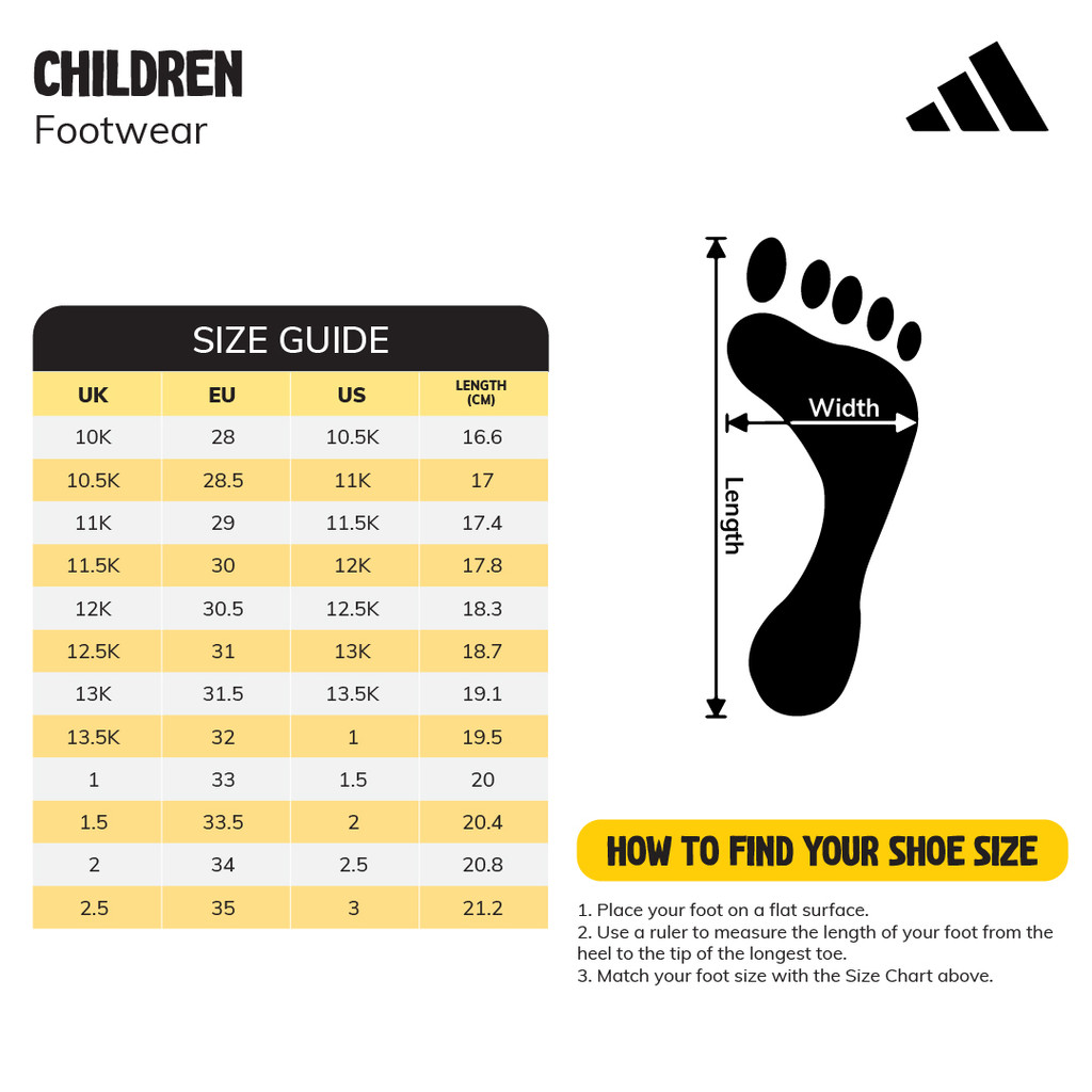 Adidas altaswim size chart online