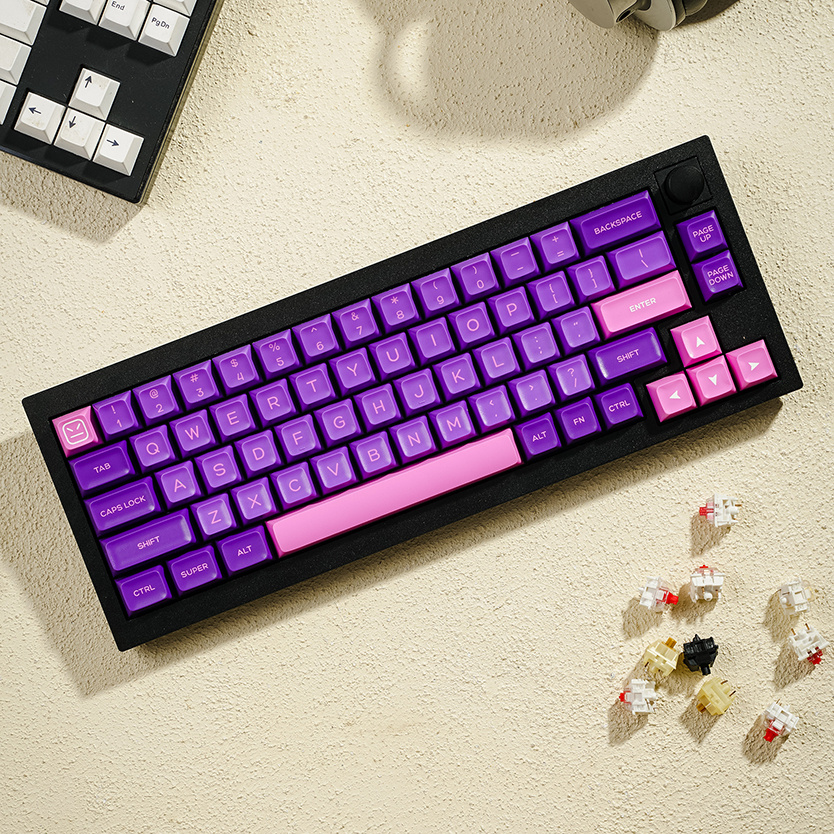 Jual P R O M O Keycaps Ungu Purple For Mechanical Keyboard QSA Mirip SA ...