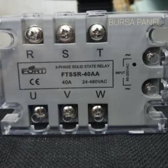 Jual ACAC Solid State Relay SSR 3phase 100A FTSSR100AA FORT Shopee