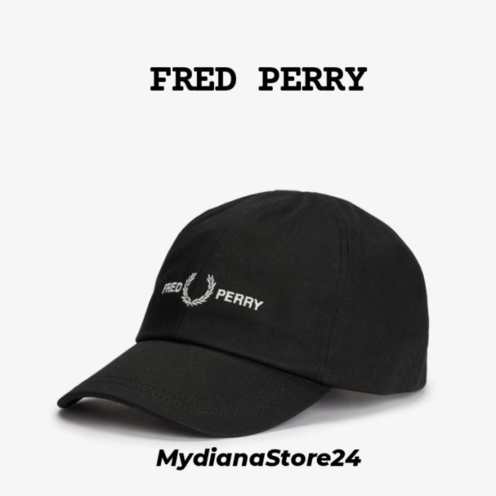 Jual Produk Ready FRED PERRY - FRED PERRY GRAPHIC BRANDED TWILL CAP ...