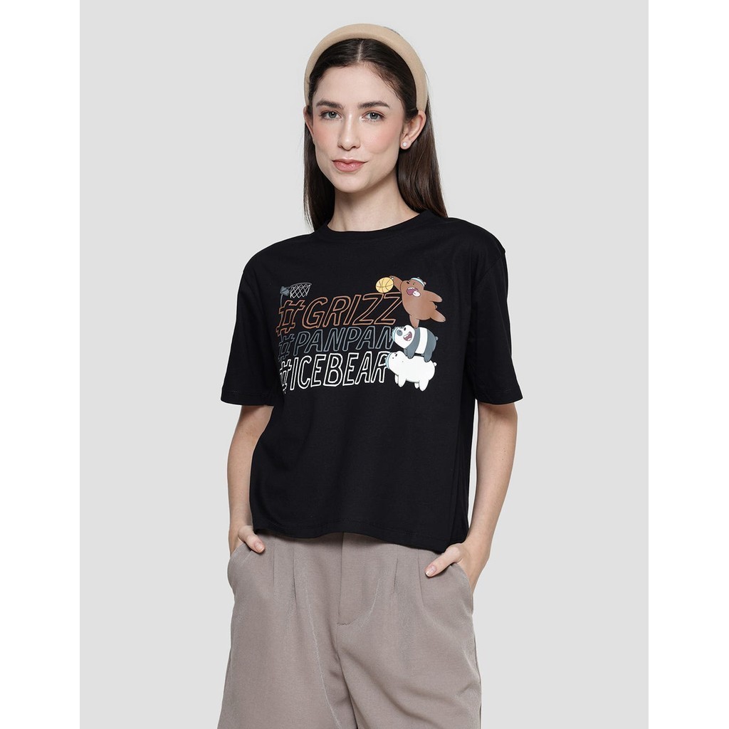 Nevada Boxy Print Gamer Girl Kaos Anak Perempuan