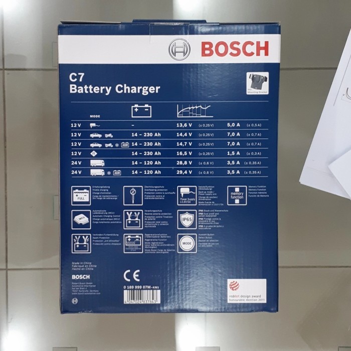 Jual Bosch Smart Battery Charger C7 Terbaik Shopee Indonesia