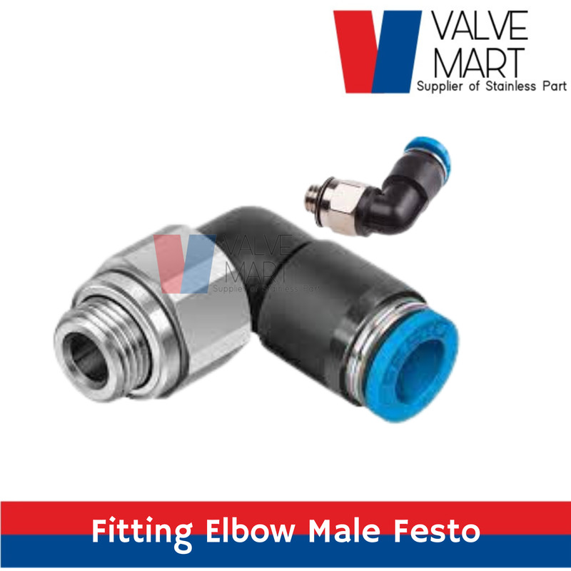 Jual QSLM-M5-6 Fitting Elbow Male Slip Lock Nipple Nepel Selang 6mm ...