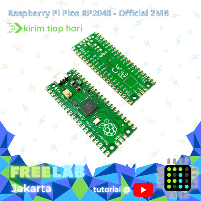 Jual Raspberry Pi Pico RP2040 RP 2040 ARM Microcontroller Board ...