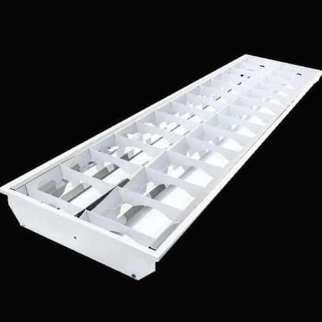 Jual kap lampu RMI 2x36w merk pyramid | Shopee Indonesia