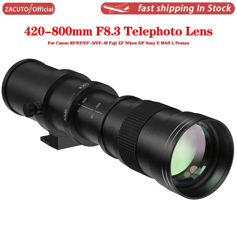 Nikon D5600 Teleobjetivo Lightdow 420-800mm Para Nikon