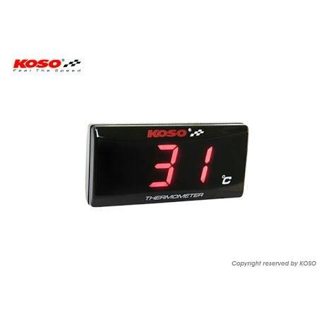 Termometro Super Slim KOSO BA024B10 - Display LED Blu, Sensore 1/8 BSP - Foto 8