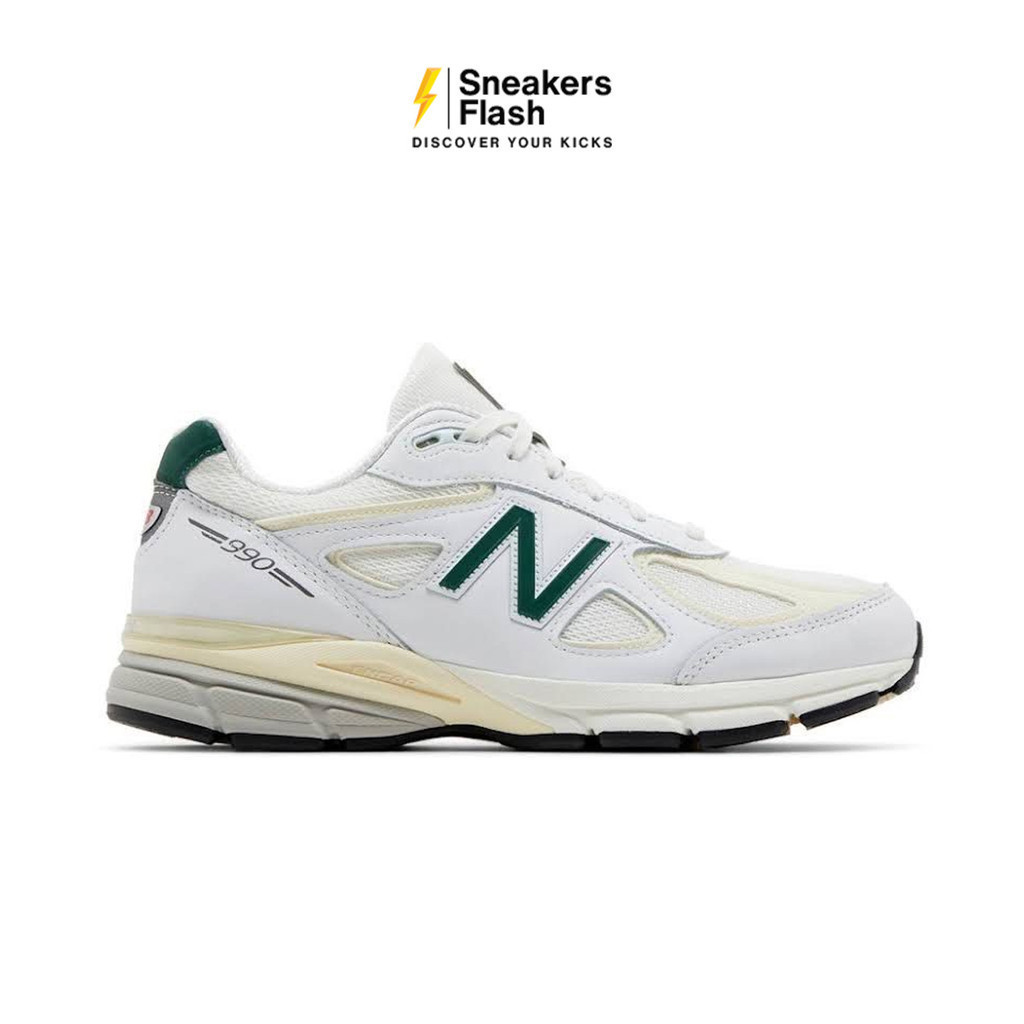 Jual NEW BALANCE 990 V4 Made In Usa White Green Sepatu Sneakers Pria U990Tc4 Shopee Indonesia