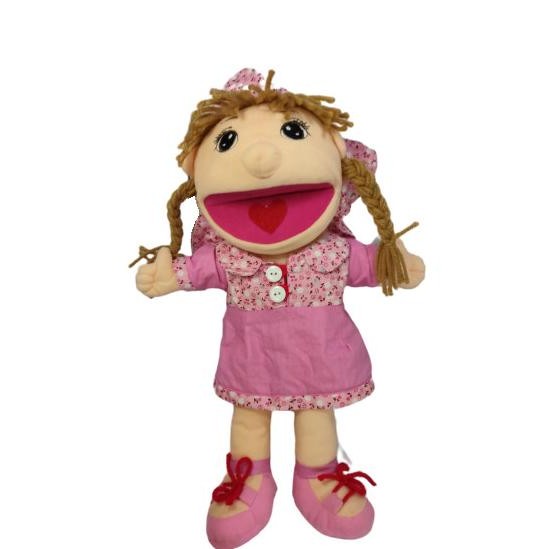 Jual Boneka Tangan Muppet Handpuppet Jenny | Shopee Indonesia