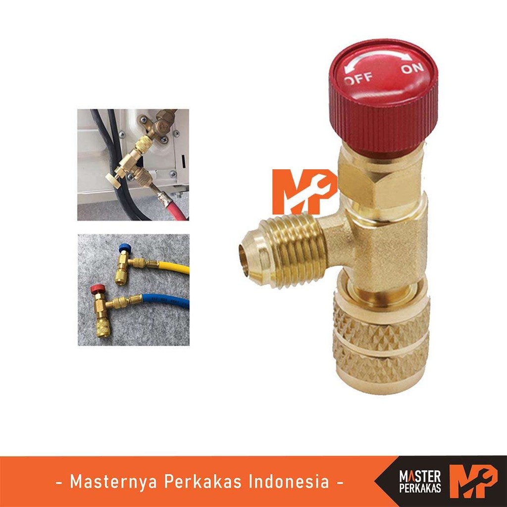 Jual MP Valve Charging Adapter R410 R22 AI49 / Adaptor Premium Kran ...