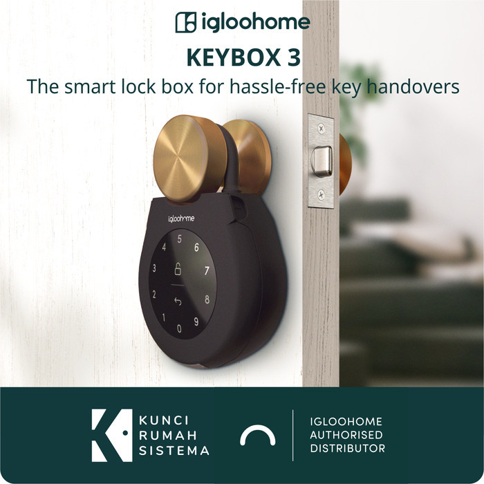 Jual (NEW) Igloohome Smart Keybox 3 - Smart Lock Key, Key Box Tempat ...