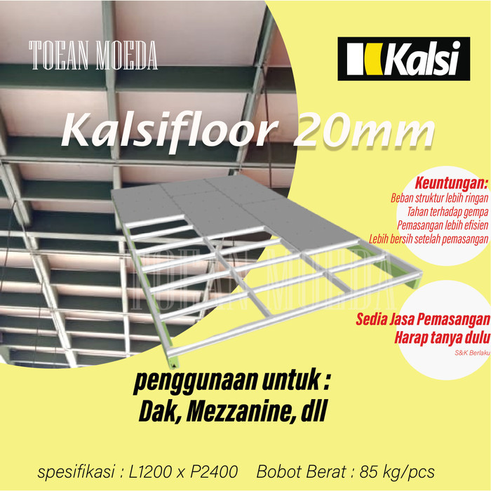 Jual Kalsifloor 20mm Papan Semen Kalsi 20mm Untuk Lantai Shopee Indonesia