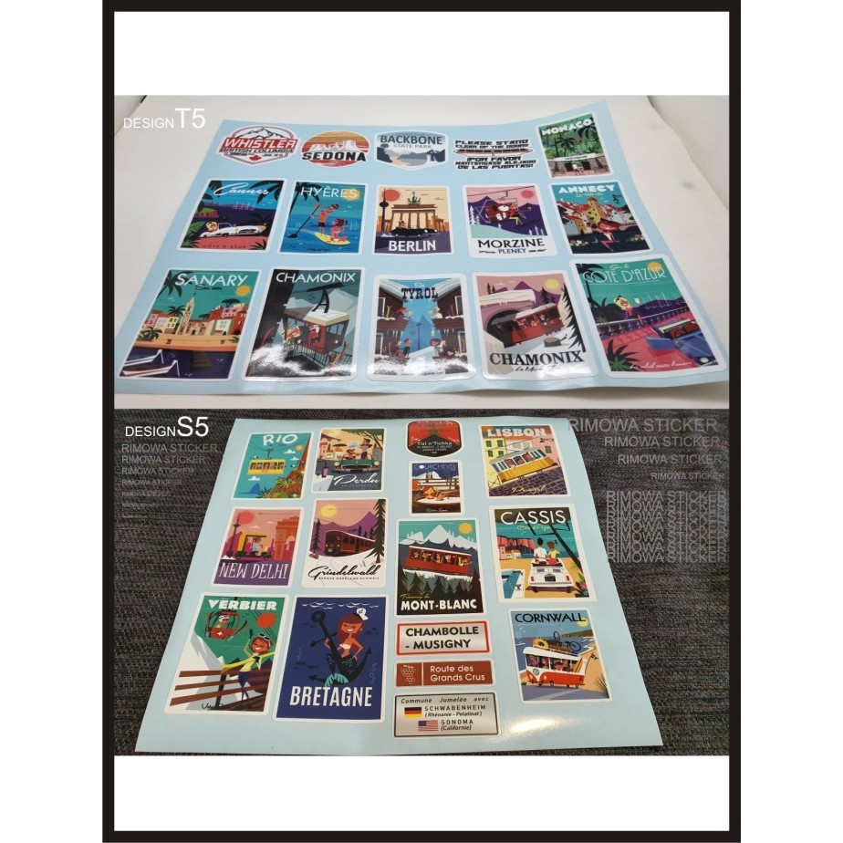 Jual Produk Ready sticker koper rimowa negara | Shopee Indonesia