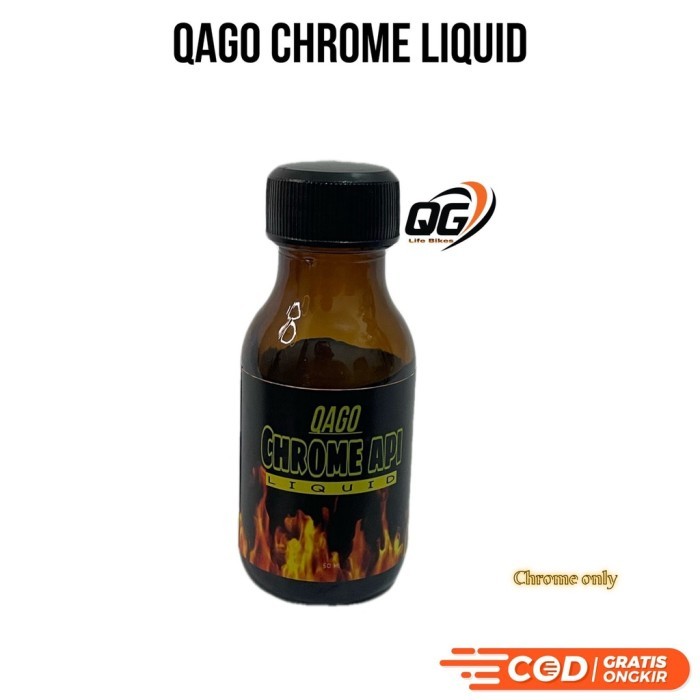 Jual cairan chrome api atau chrome bakar chrome liquid plus pochgas