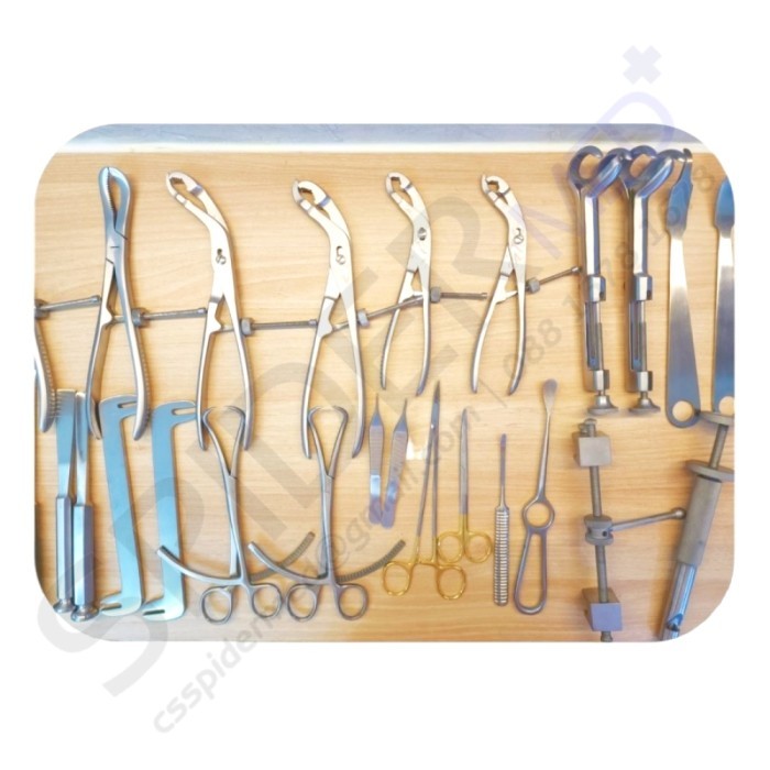 Jual Basic Orthopedic Instrument Set with Box / Ortopedi Surgical ...