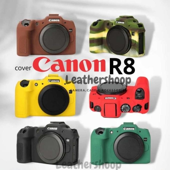 Jual Cover Soft Case Canon EOS R8 Rubber Body Protector Roar Store ...