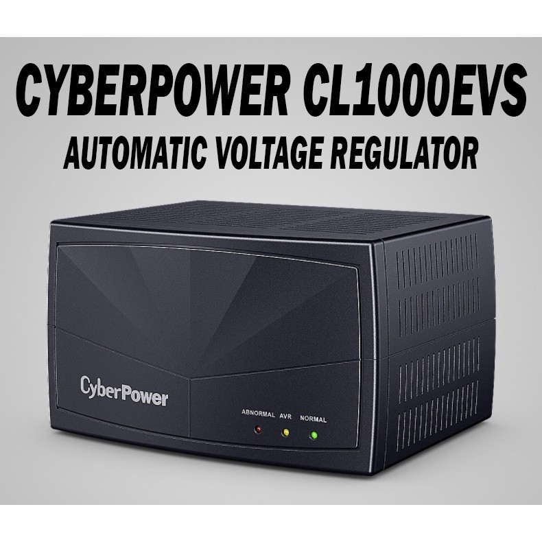 Jual CYBERPOWER CL1000EVS REGULATOR TEGANGAN OTOMATIS AVR 4 SOKET ...