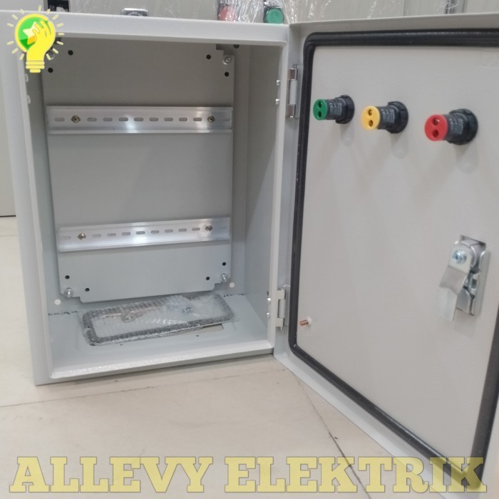 Jual Box Panel Indoor 30X40X20 Plat 1Mm + Pilot Lamp Rst & Rel Mcb ...