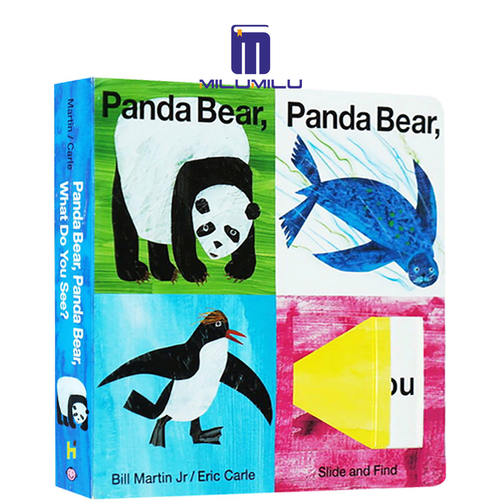 Jual Milu Panda Bear Panda Bear What Do You See Board Book Buku Bahasa ...