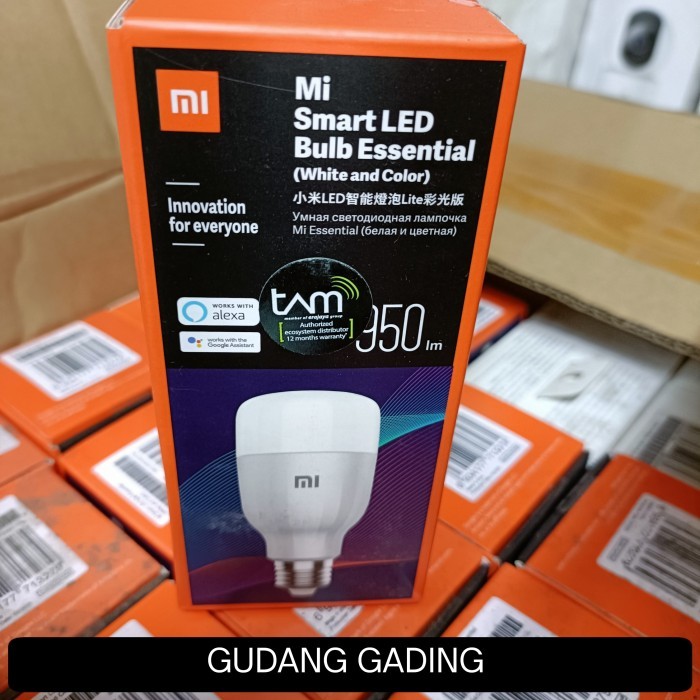 Jual NEW mi smart led bulb essential (white and color) | Shopee Indonesia