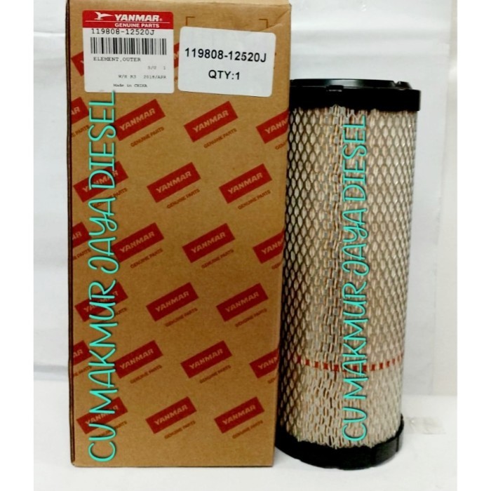 Jual Fuel Filter Udara Outer 3Tne84 119808-12520J Yanmar | Shopee Indonesia