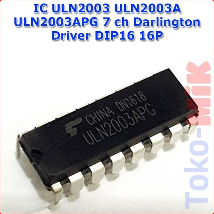 50PCS IC ULN2003 ULN2003APG DRIVER DARL 16DIP NEW GOOD QUANLITY NEW A2TM