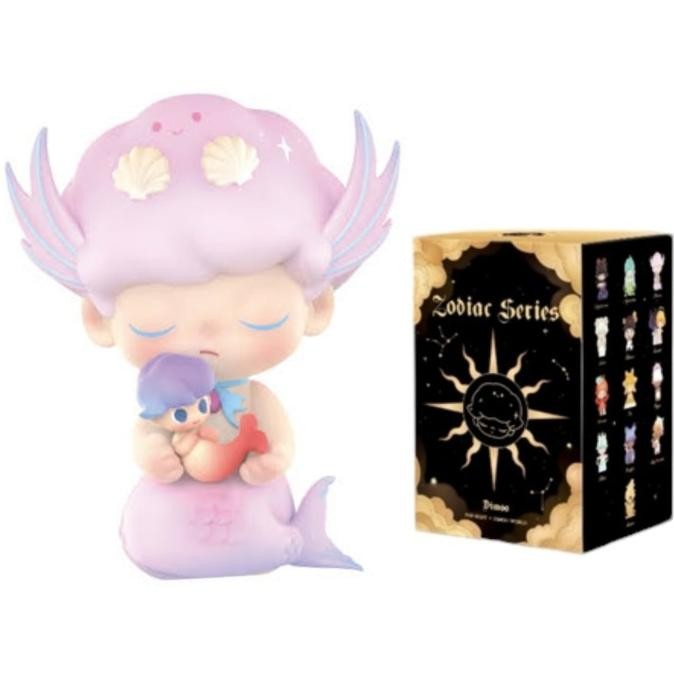 Jual Action Figure Pop Mart DIMOO PISCES PopMart Zodiac Series Mermaid ...