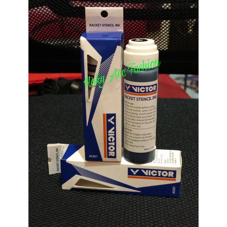 Jual Tinta Victor / Tinta Senar Raket/ Racket Stencil INK AC021 ...