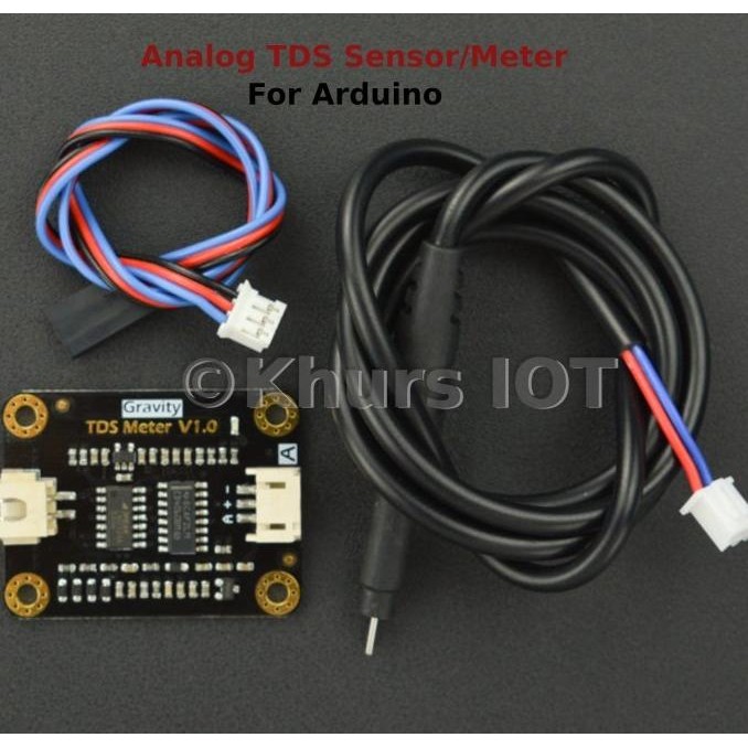 Jual DFRobot : Analog TDS Sensor/Meter for Arduino | Shopee Indonesia
