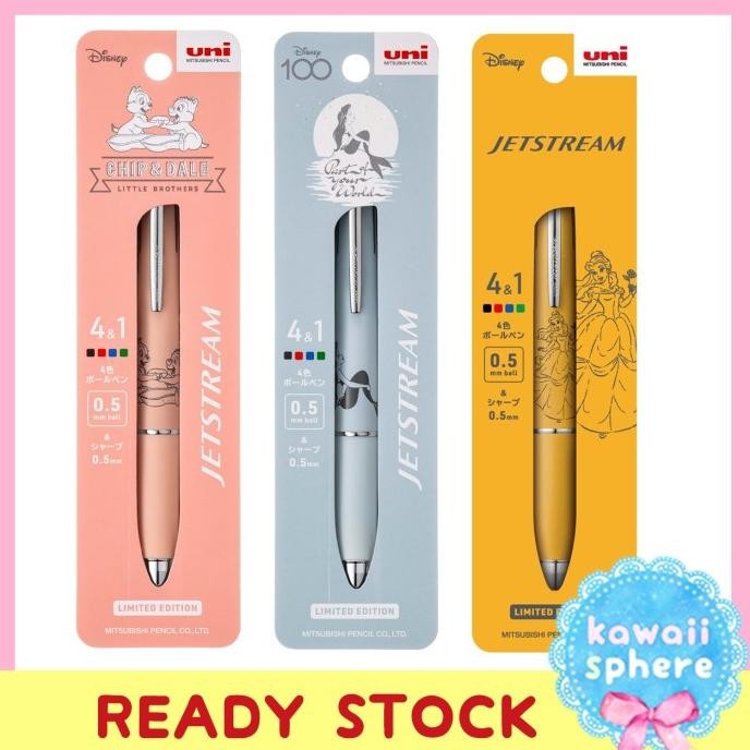 Jual Uni Jetstream Disney Limited Edition | 4 & 1 Mechanical Pencil | 0 ...