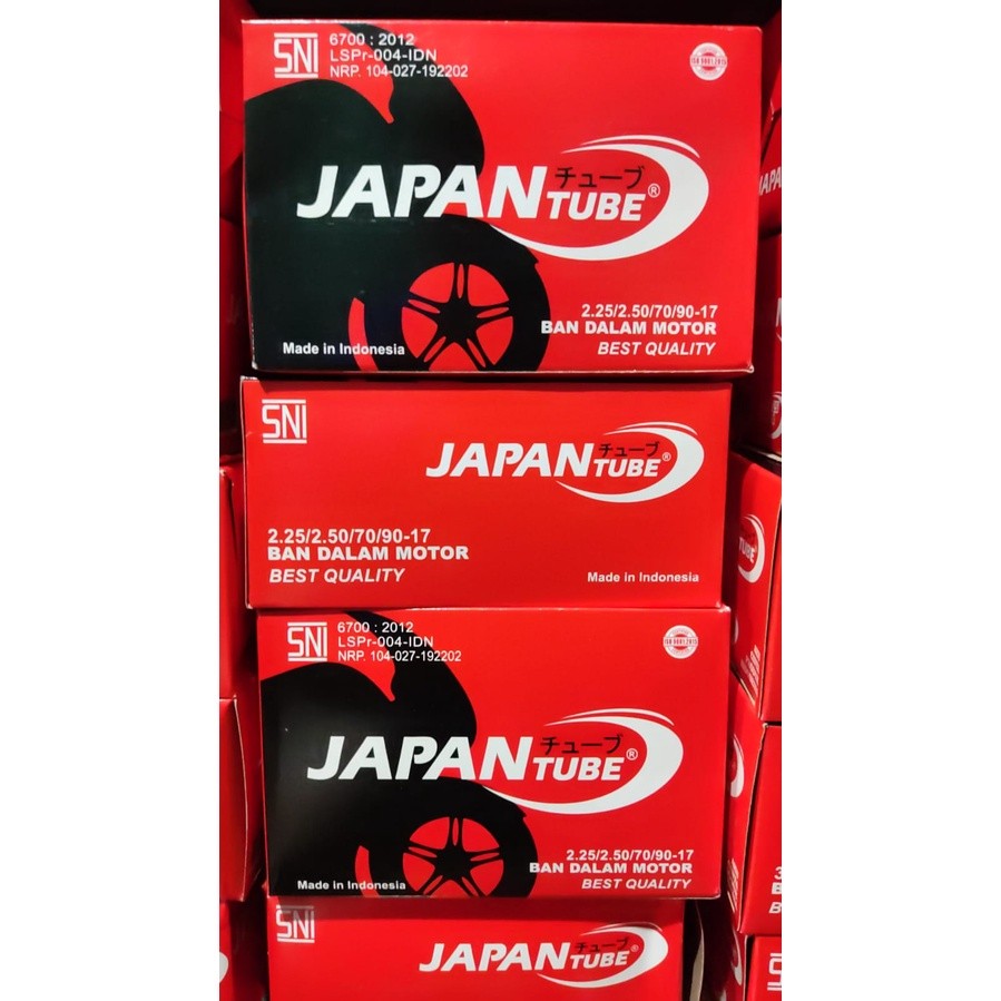Jual BAN DALAM MOTOR 225/250-17 JAPAN TUBE BAN DALAM MOTOR 70/90-17 ...